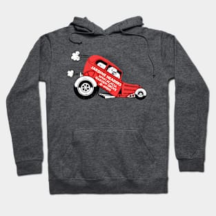 Jardine Headers Dragster - distressed burnout print Hoodie